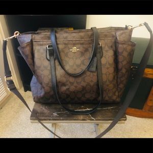 Coach Diaper Bag/ Tote